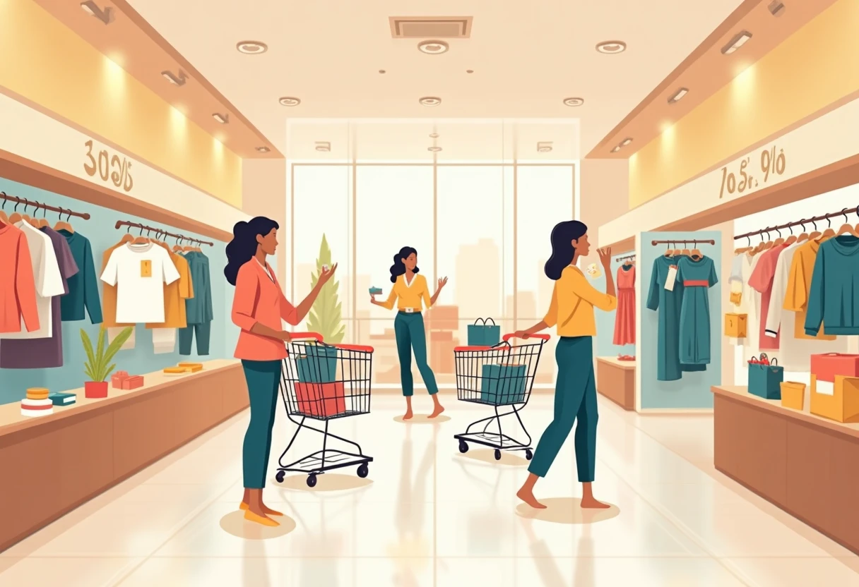 Fashion deals with a wide selection
