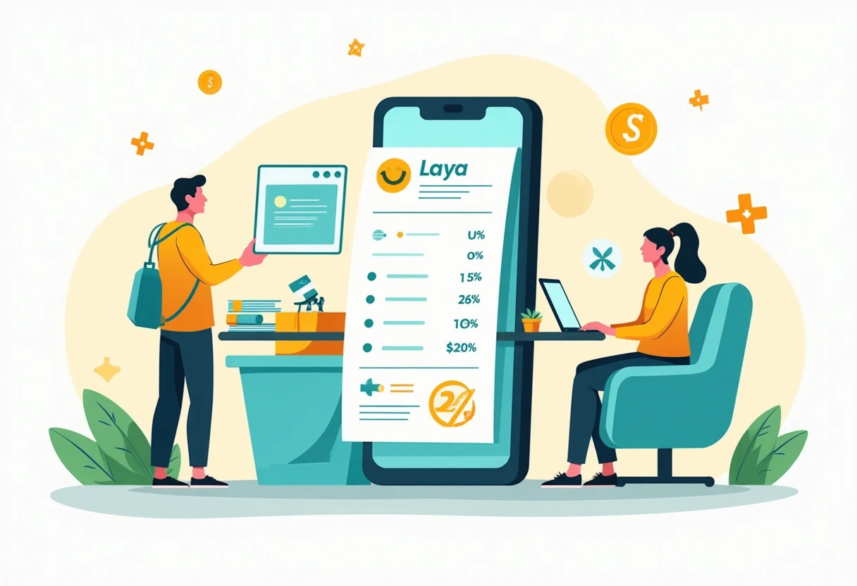 Recibo digital con descuentos
