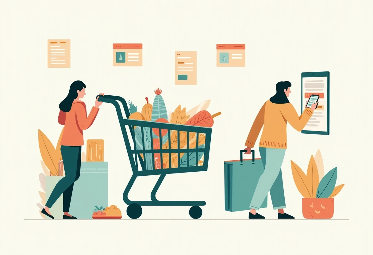 Ahorro en cupones de comida