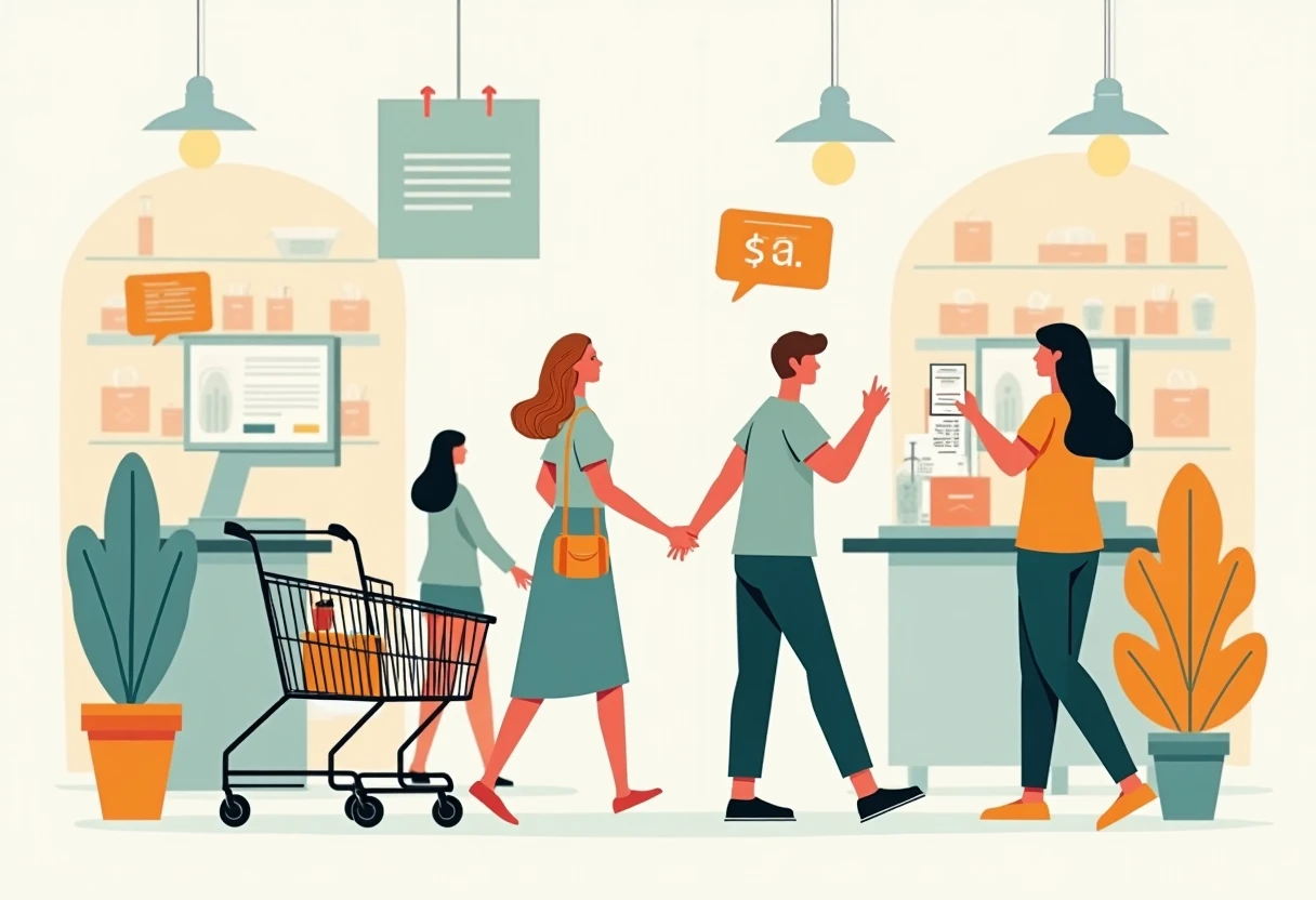Smart shopping with food coupons