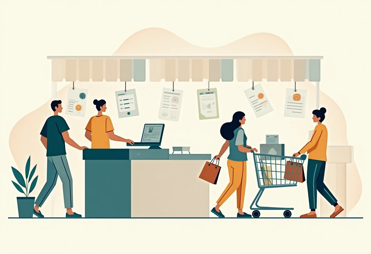 Ilustrasi belanja hemat