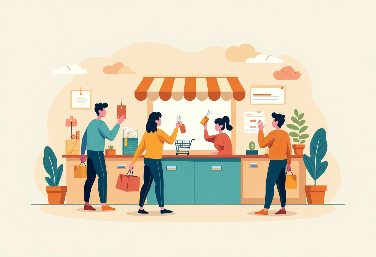 Produk fashion dengan diskon