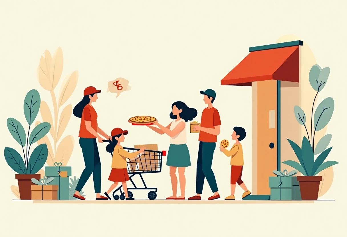 Pizza delivery savings