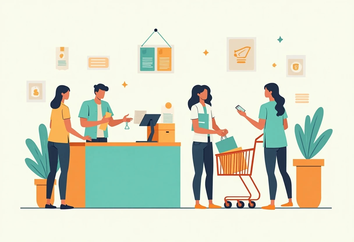 Ilustrasi belanja online
