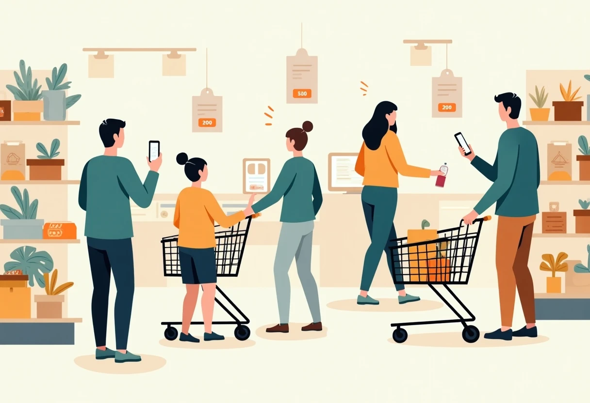 Economisire la cumpărături online